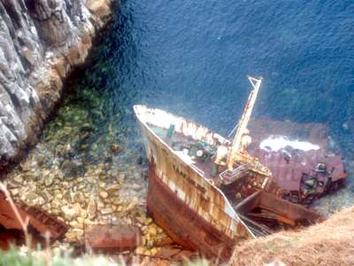 The remains of the Kaaksburg © A J Schofield